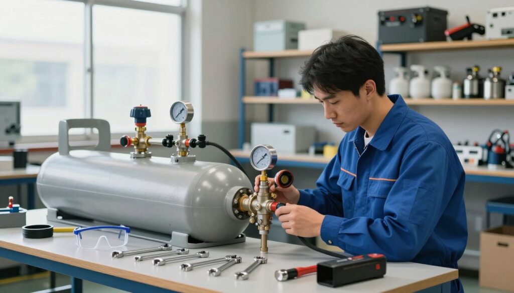 Installation et maintenance des équipements de propane