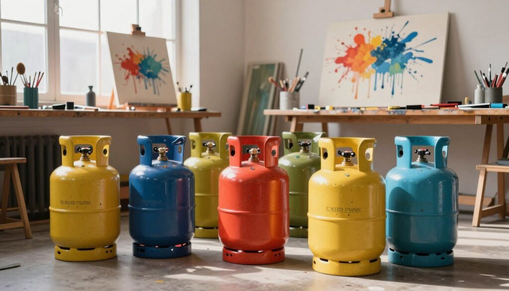 propane gas for art